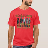 アクロンオハイオ州の消防署のワイシャツ Tシャツ (正面)