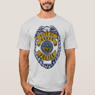 アクロンオハイオ州の警察のワイシャツ Tシャツ