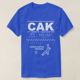 アクロンカントン空港CAKティーシャツ Tシャツ