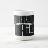 アクロン - オハイオ州 コーヒーマグカップ (中央)