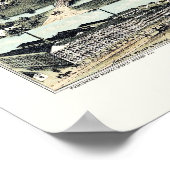 アクロン, OHパノラママップ – 1870 ポスター (角)