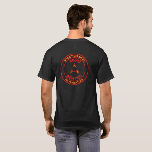 アクロ・アゲート・マーブルTシャツ Tシャツ (裏面フル)