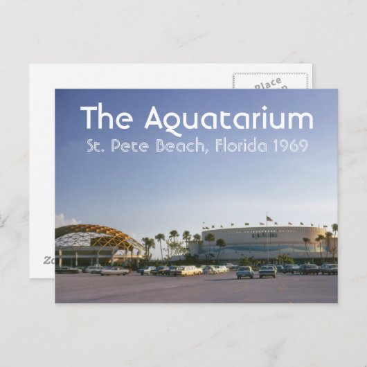 アクワタリウムセントピートビーチフロリダ州のポストカード ポストカード (正面/裏面)