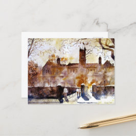 アクワレルカの水彩画 シーズンポストカード