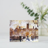 アクワレルカの水彩画 シーズンポストカード (スタンド正面)