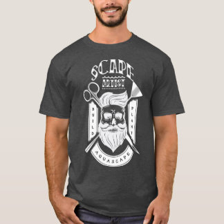 アクーケーパーアクアリウム魚キーパーアクーケーシング Tシャツ