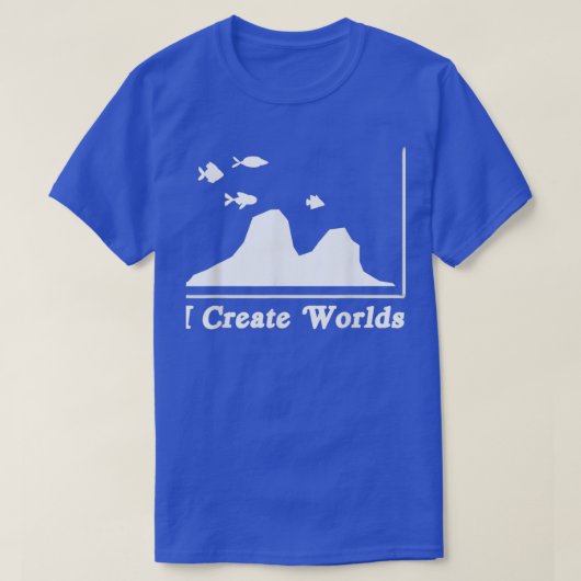 アクーケーピングアクーケーパーアクアリウム魚キーパーIクレア Tシャツ (デザイン正面)