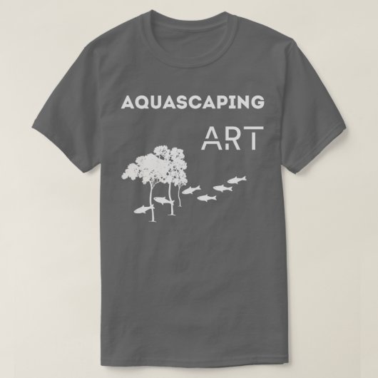 アクースキャピンググレイ Tシャツ (デザイン正面)