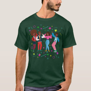アクールフリカ80年代10代レトロファッション Tシャツ
