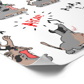 アクー!!猫+1 ポスター (角)