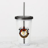 アク未来的フレームのサムライジャック アクリルタンブラー (正面)