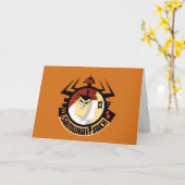 アク未来的フレームのサムライジャック カード (黄色い花)