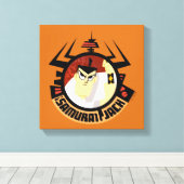 アク未来的フレームのサムライジャック キャンバスプリント (インサイチュ (ウッドフロア))