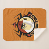 アク未来的フレームのサムライジャック シェルパブランケット (正面(横))