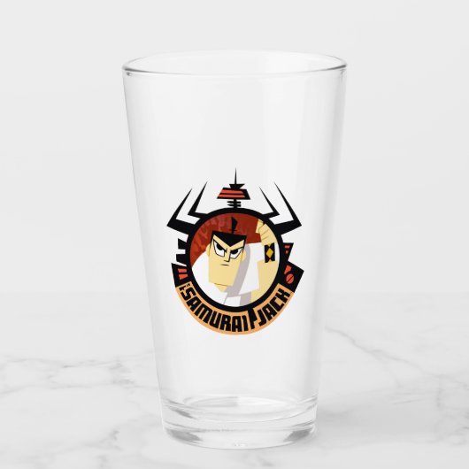 アク未来的フレームのサムライジャック タンブラーグラス (正面)