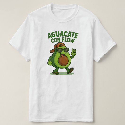 アグアカテ Tシャツ (デザイン正面)