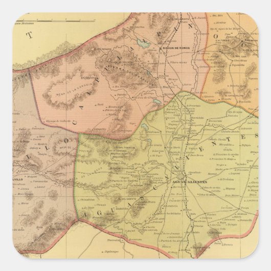 アグアスカリエンテス スクエアシール (正面)