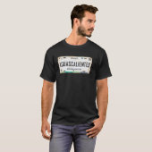 アグアスカリエンテス メキシコ ナンバープレート メキシコ国旗 Tシャツ (正面フル)