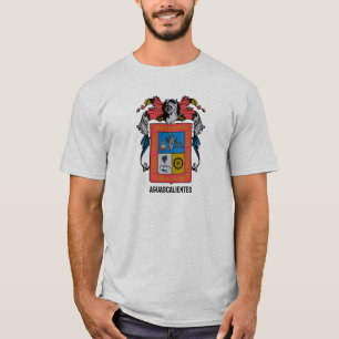 アグアスカリエンテス(州)コート・オブ・アームズ – MEXICO Tシャツ