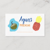 アグアスフレスカス名刺 名刺 (正面)