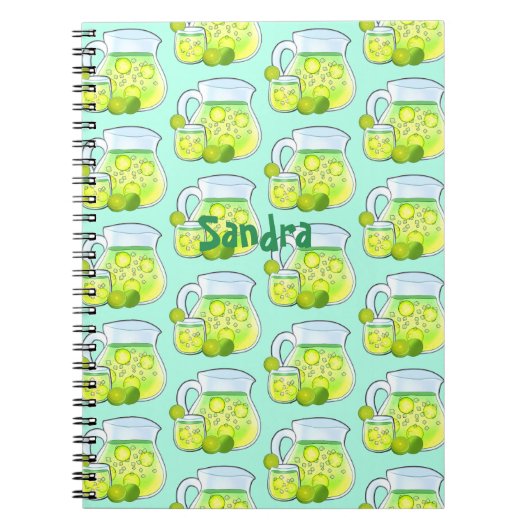 アグアデリモンイーペピーノ ノートブック (正面)