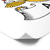 アグアヨ家紋 ポスター (角)