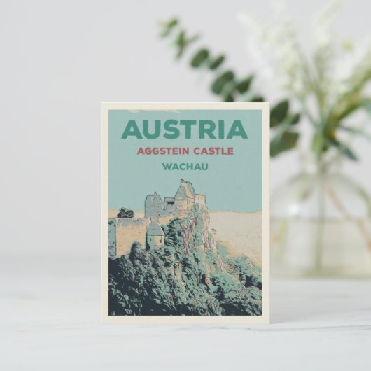 アグスタイン城跡(オーストリア・ワチャウ) ポストカード (スタンド正面)