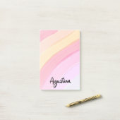 アグスティーナArcoiris長方形ポストイット注記 ポストイット (デスク上)