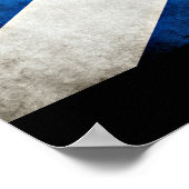 アグニューグランジスコットランド国旗のポスター ポスター (角)