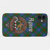 アグニュー氏族のバッジとタータン スマホケース Case-Mate iPhoneケース (裏面(横))