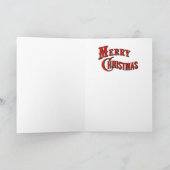 アグネスリチャードソン著投稿のクリスマスの手紙 シーズンカード (内部)