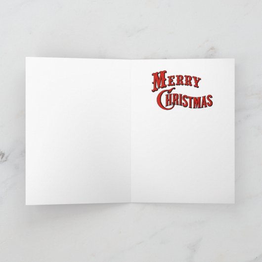 アグネスリチャードソン著投稿のクリスマスの手紙 シーズンカード (内部)