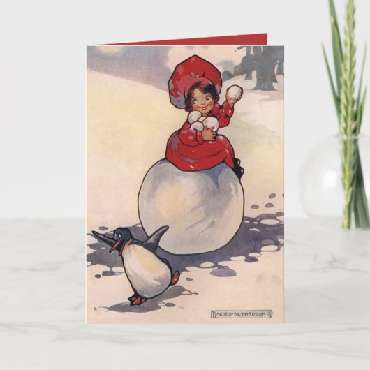 アグネス・リチャードソンによる『いたずら小娘』 シーズンカード (正面)