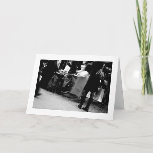 アグネスVardaへの通りのDaguerreパリの尊敬1枚のカード カード (正面)