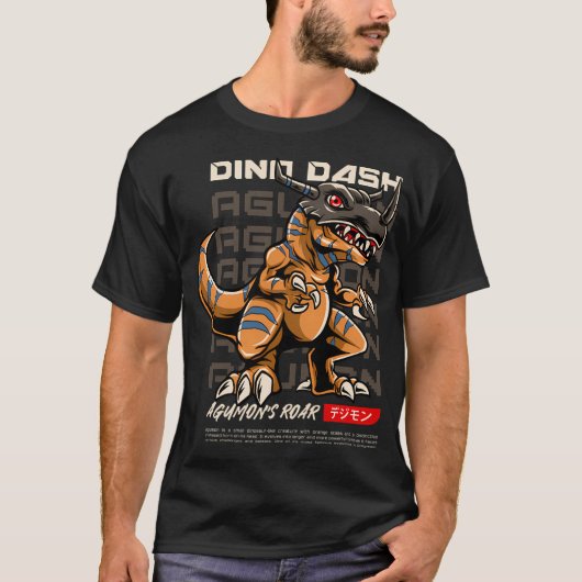 アグモン Tシャツ (正面)