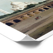 アグラのTaj Mahal、「東洋の風景:東から ポスター (角)