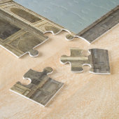 アグラタージマハルインディアパレス。 ジグソーパズル (側面)