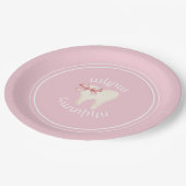 アグラハイジピンクボウ第一歯 ペーパープレート (アングル)