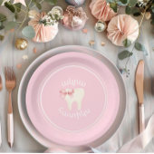 アグラハイジピンクボウ第一歯 ペーパープレート