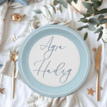 アグラハーディグブルーファーストティースお祝い