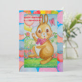 アグランドソンズ誕生日フラットホリデーカード シーズンカード (スタンド正面)