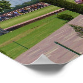 アグラ・インドのタージマハル ポスター (角)