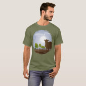 アグリコーラボードゲームデザイン卓上ゲーム Tシャツ (正面フル)