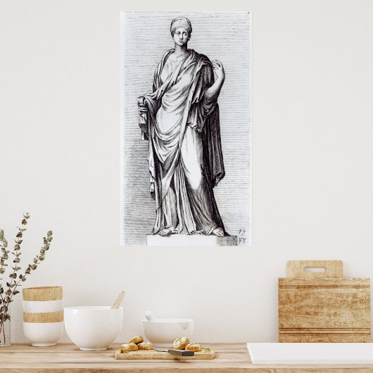 アグリピナ， c.1653 ポスター (キッチン)