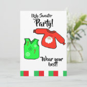 アグリーセーターパーティー 招待状 (スタンド正面)