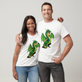 アグリーンドラゴンスタイルデザインメンズTシャツ Tシャツ (ユニセックス)