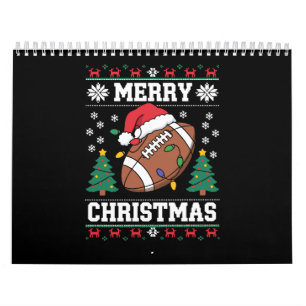 アグリー クリスマス セーター サンタ アメリカン フットボール カレンダー