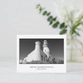 アグルハス岬の灯台のはがき ポストカード (スタンド正面)