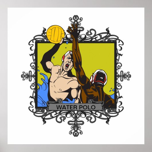 アグレッシブウォーターポロ ポスター (正面)