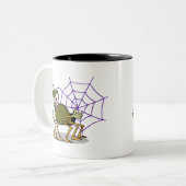 アグレッシブクモ ツートーンマグカップ (正面左)